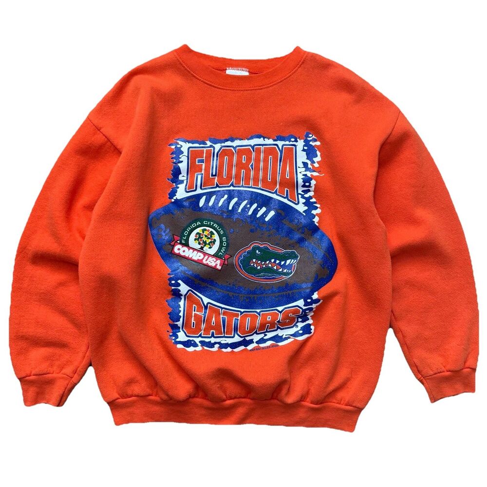 Vintage 90s Florida Gators Citrus Bowl Crewneck Sweatshirt L Unisex USA Tultex